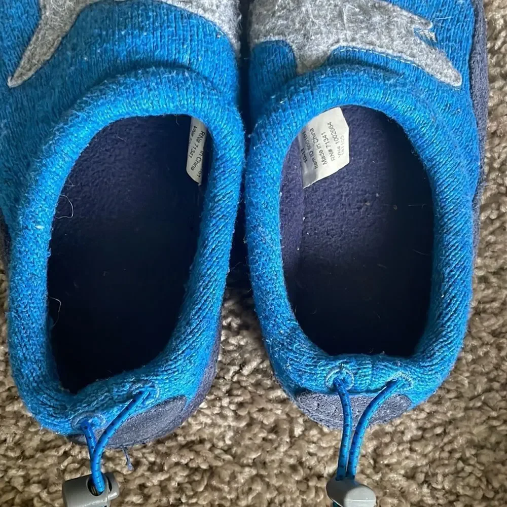 LL Bean Kids Sweater Fleece Slippers